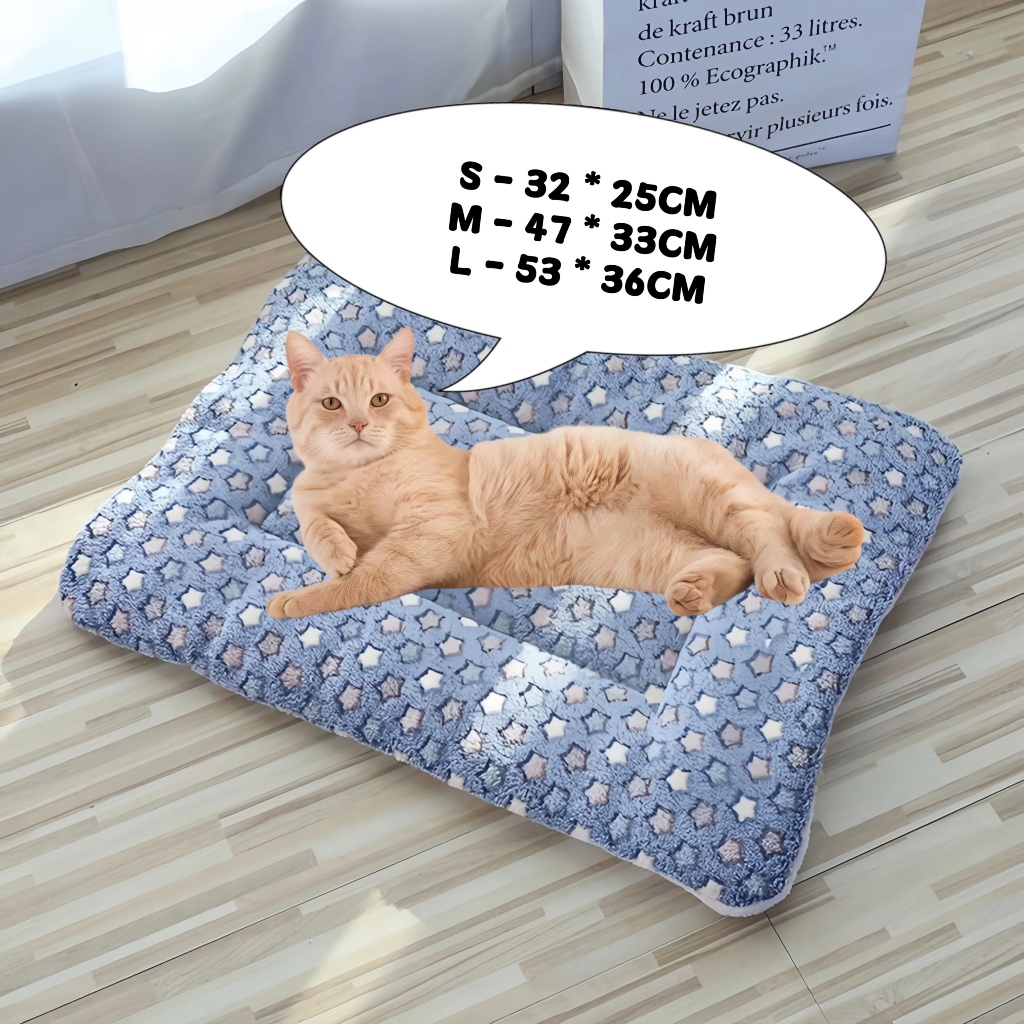 In Stock Cartoon Pet Bed Foldable Cat Bed Removable Washable Pet Sleeping Bed for Cat Dog House tempat tidur kucing - Image 9