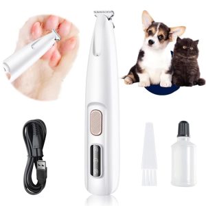 Dog Paw Trimmer,Furry Basics Pet Hair Trimmer,Saffory Dog Paw Trimmer with LED Light,Low Noise USB Rechargeable,Waterproof Pet Hair Shaver for Dogs and Cats - Image 4
