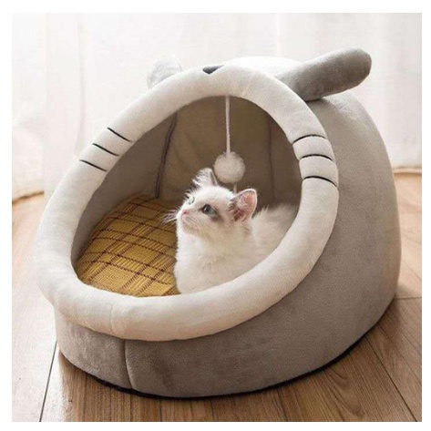 In Stock Cartoon Pet Bed Foldable Cat Bed Removable Washable Pet Sleeping Bed for Cat Dog House tempat tidur kucing - Image 5